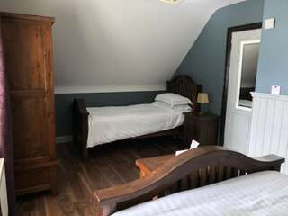 Отели типа «постель и завтрак» Willow Tree Cottage Glaslough Двухместный номер с 1 кроватью и собственной ванной комнатой-9